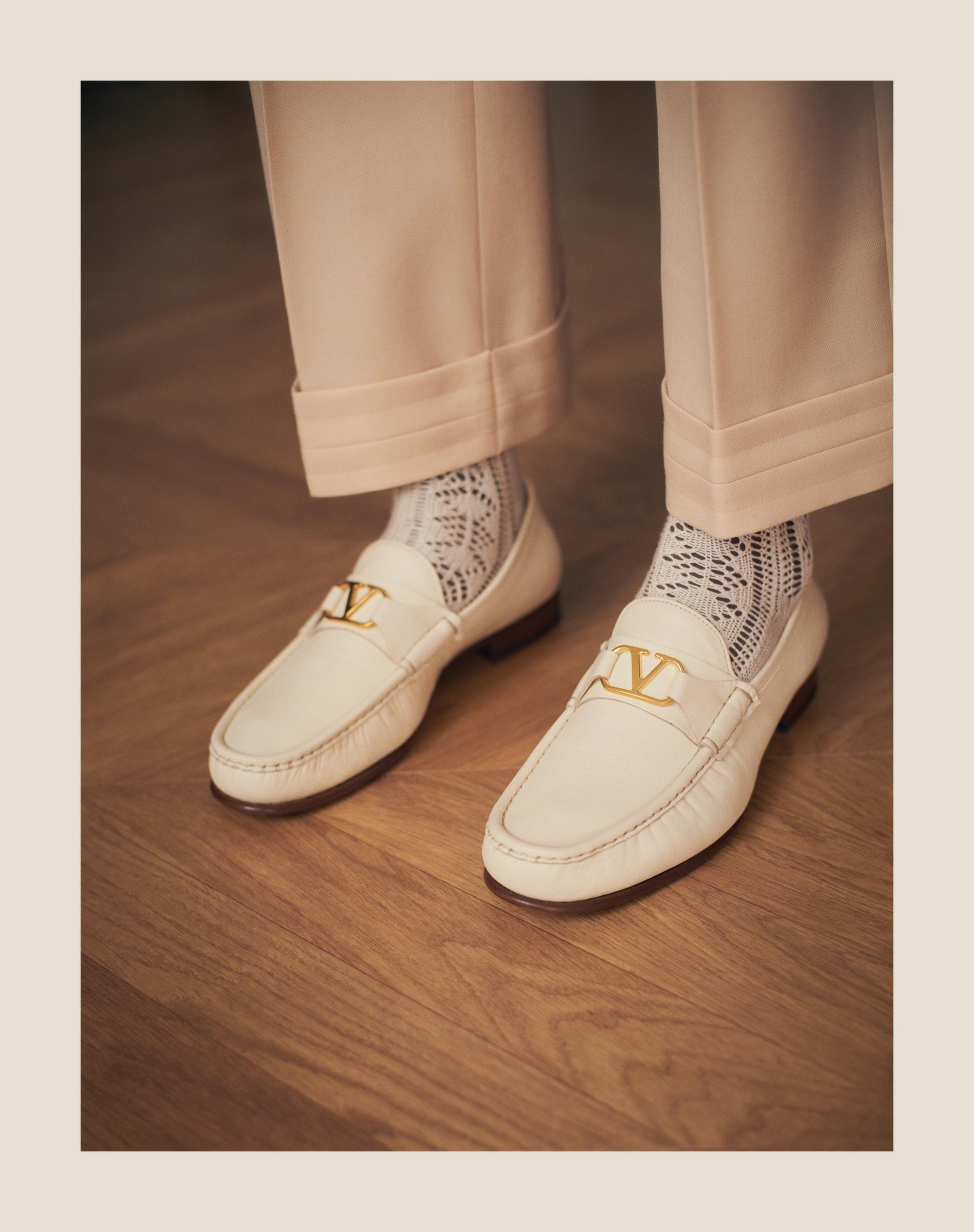 VLOGO SIGNATURE KIDSKIN MOCCASIN - 7