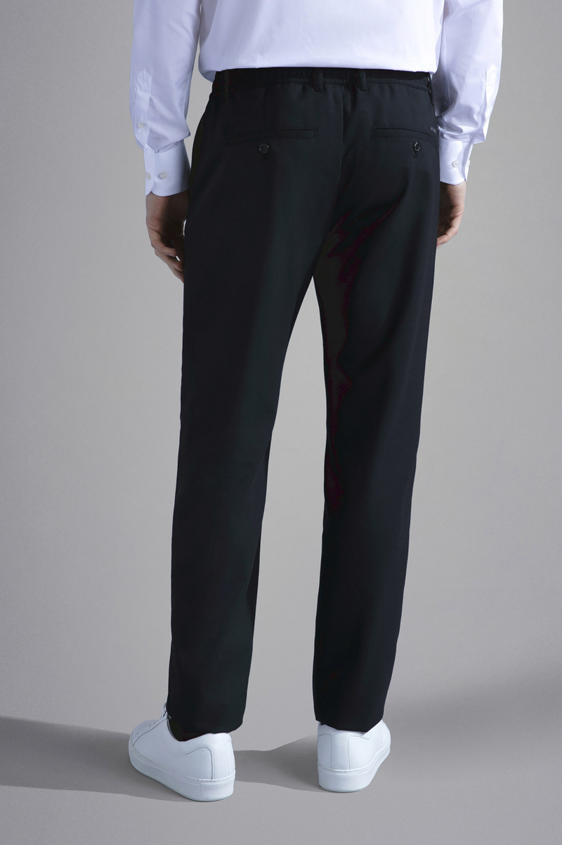 WOOL TECHNICAL FABRIC TROUSERS 3