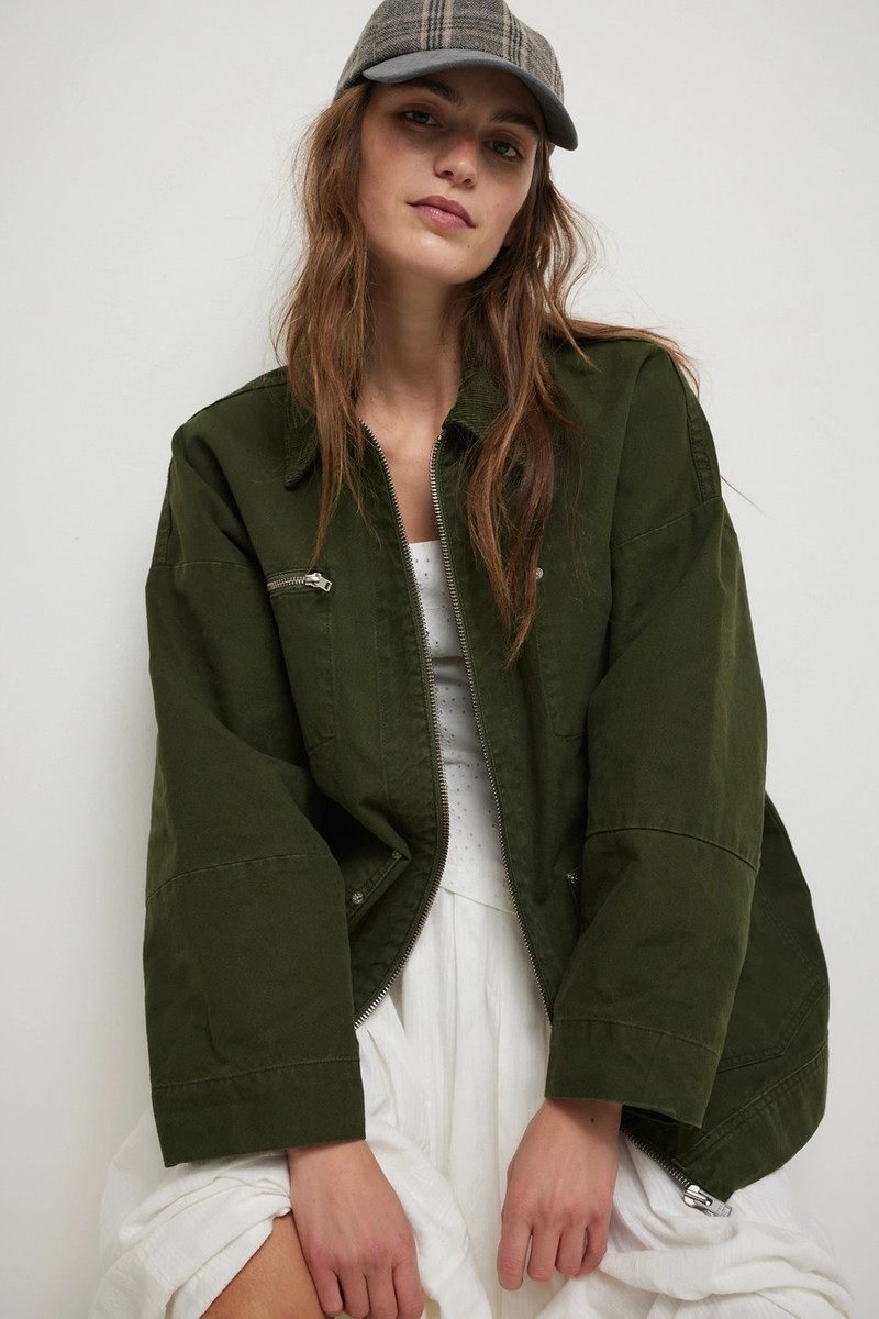 FREE PEOPLE We The Free Easy That Canvas Jacket outlook