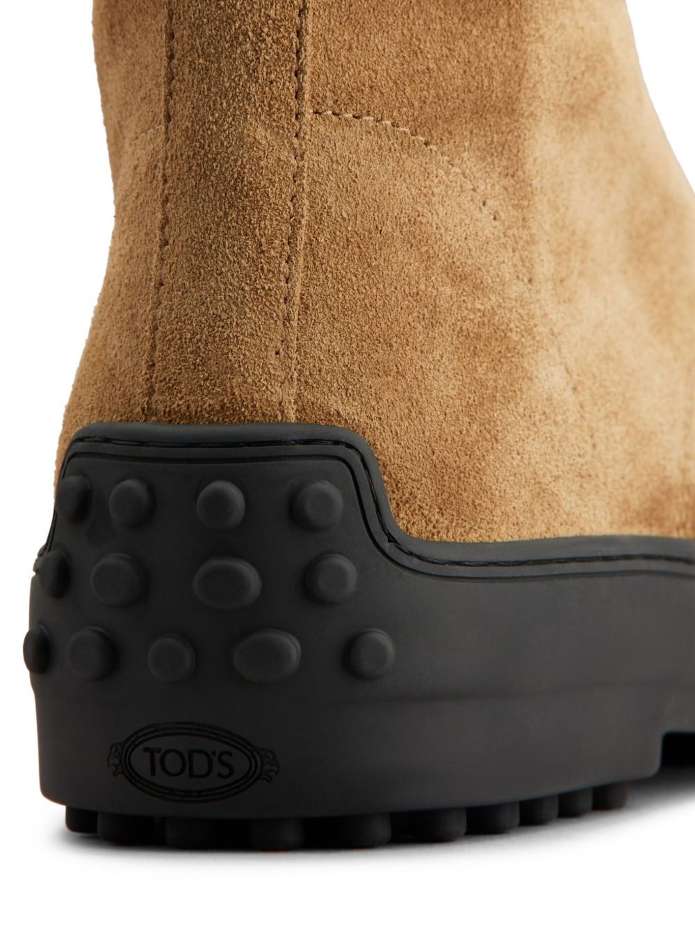 suede combat boots - 5