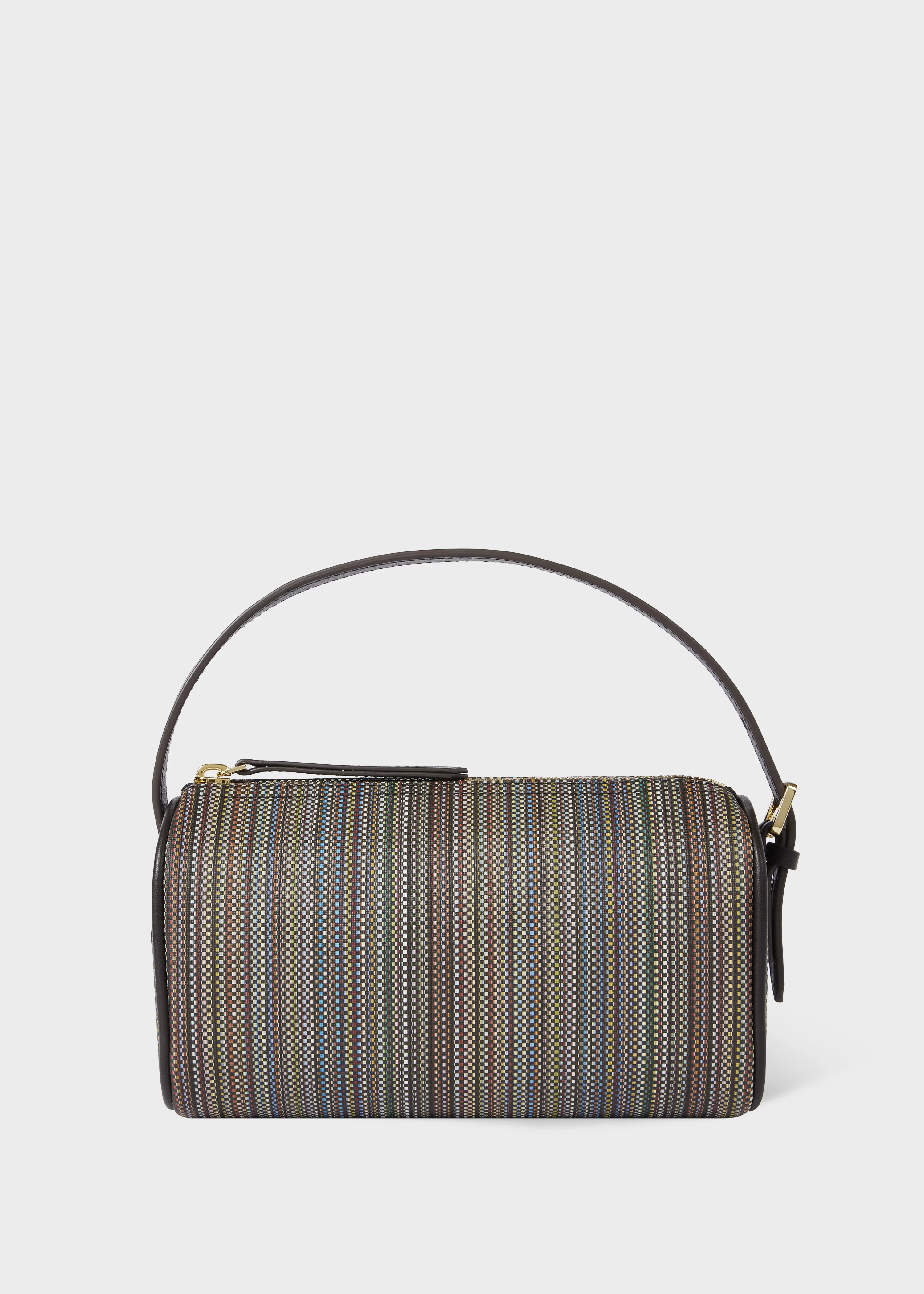 Women's 'Signature Stripe' Pochette Canvas Bag - 1