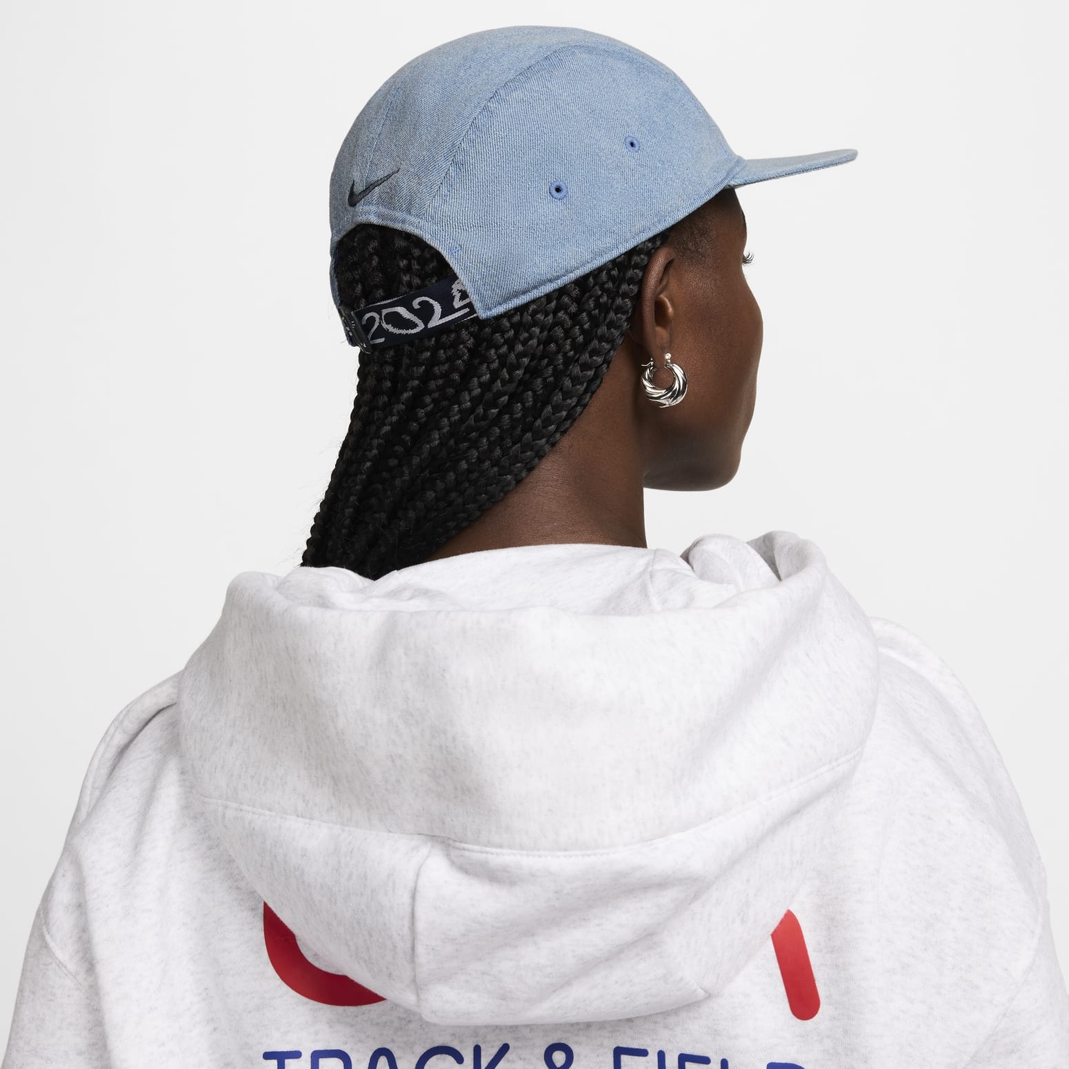 Nike Dri-FIT USA Fly Denim Cap 'Team USA' FZ6304-493 - 2