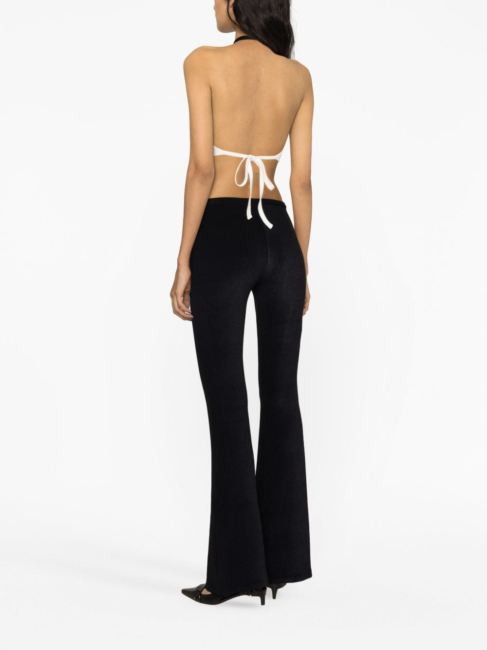 halterneck cropped top - 4