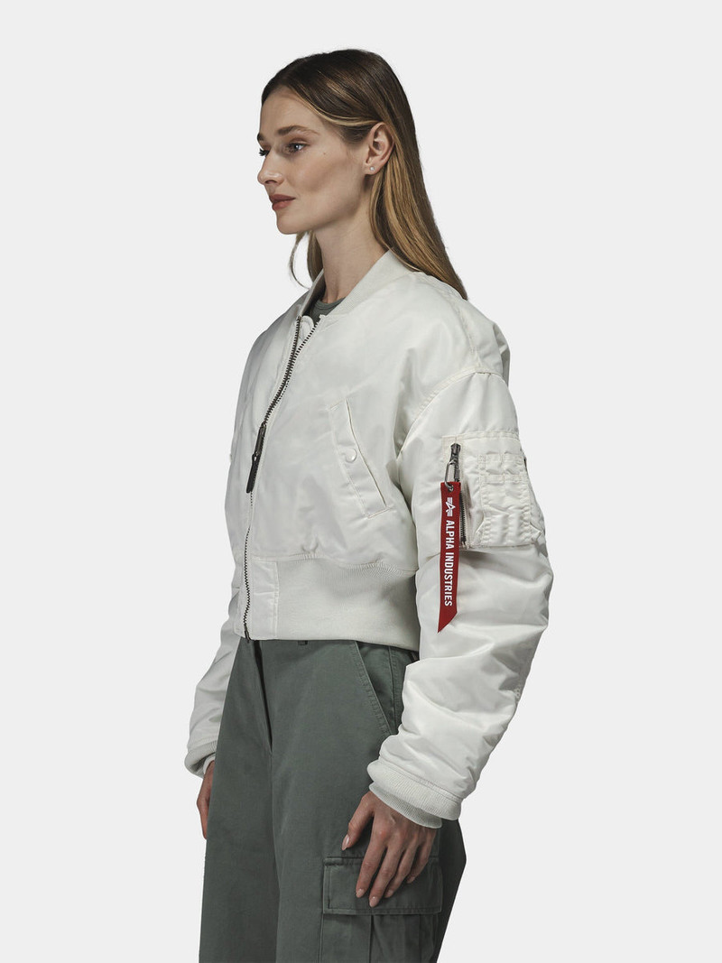 CROPPED MA-1 FLIGHT JACKET WOMENS (SEASONAL) 3