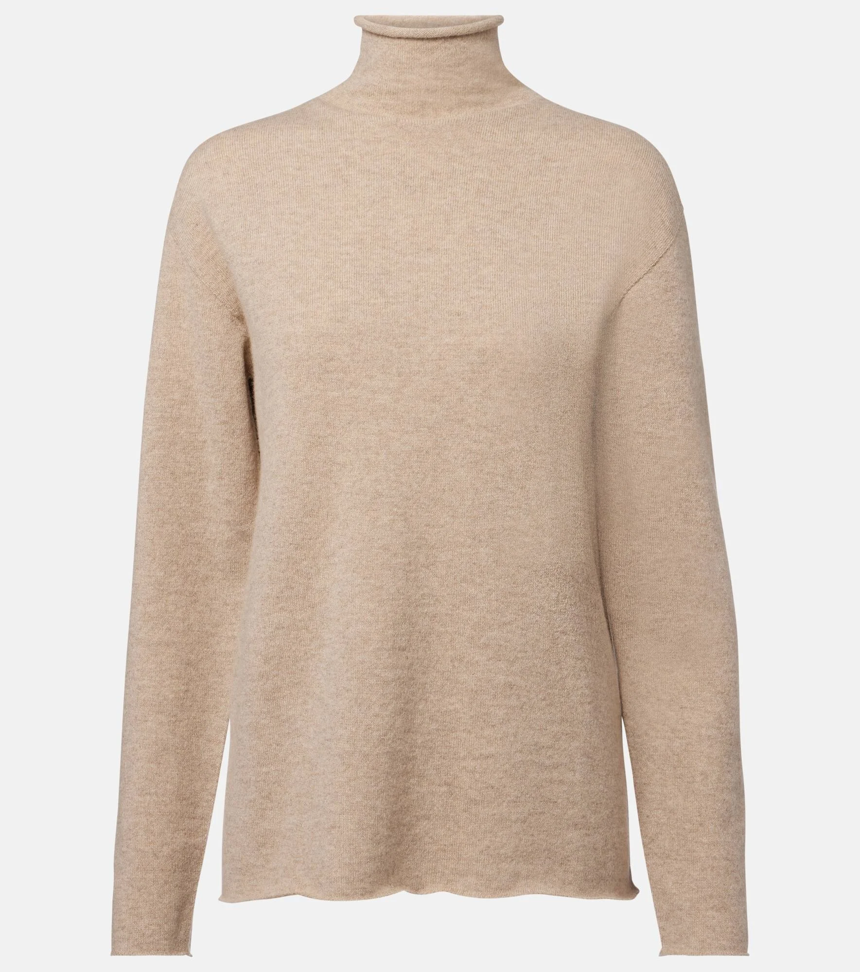 Cashmere turtleneck top - 1