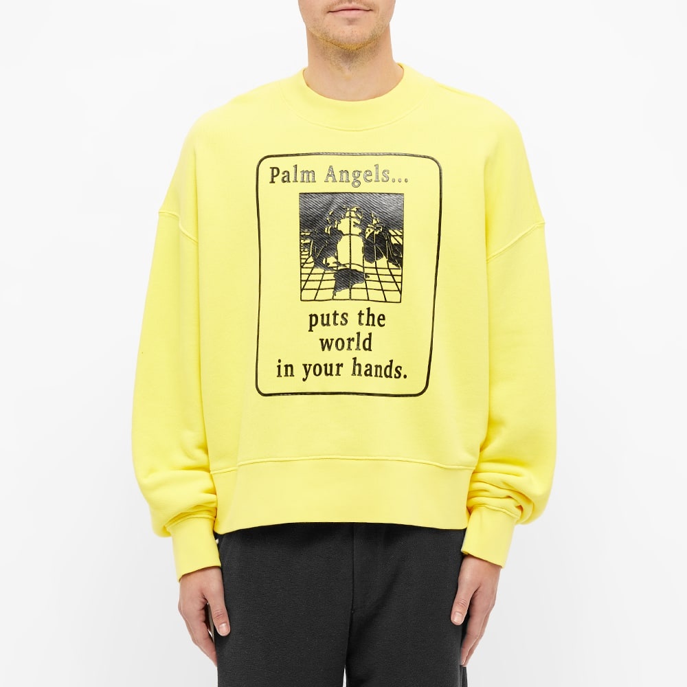 Palm Angels World In Hands Crew Sweat - 5