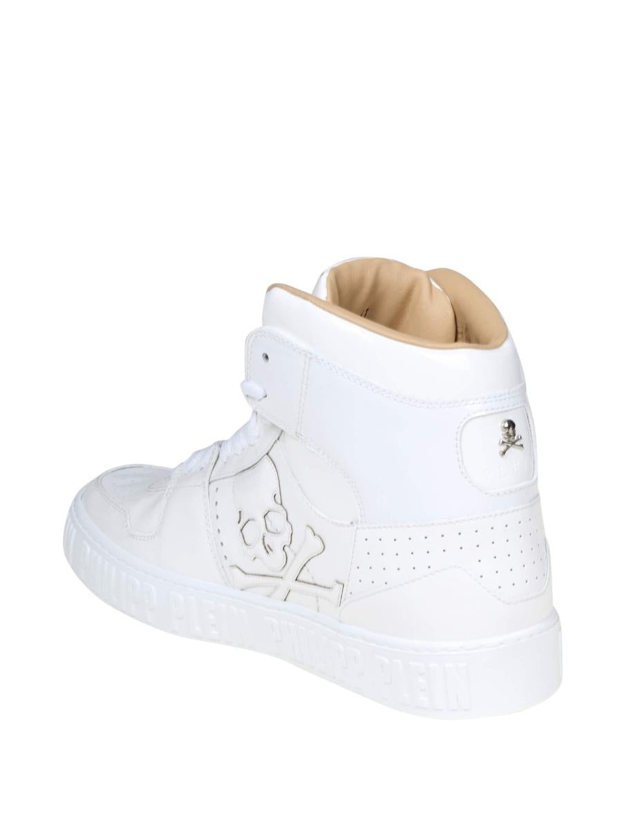 PHILIPP PLEIN HIGH HI TOP SNEAKERS - 4