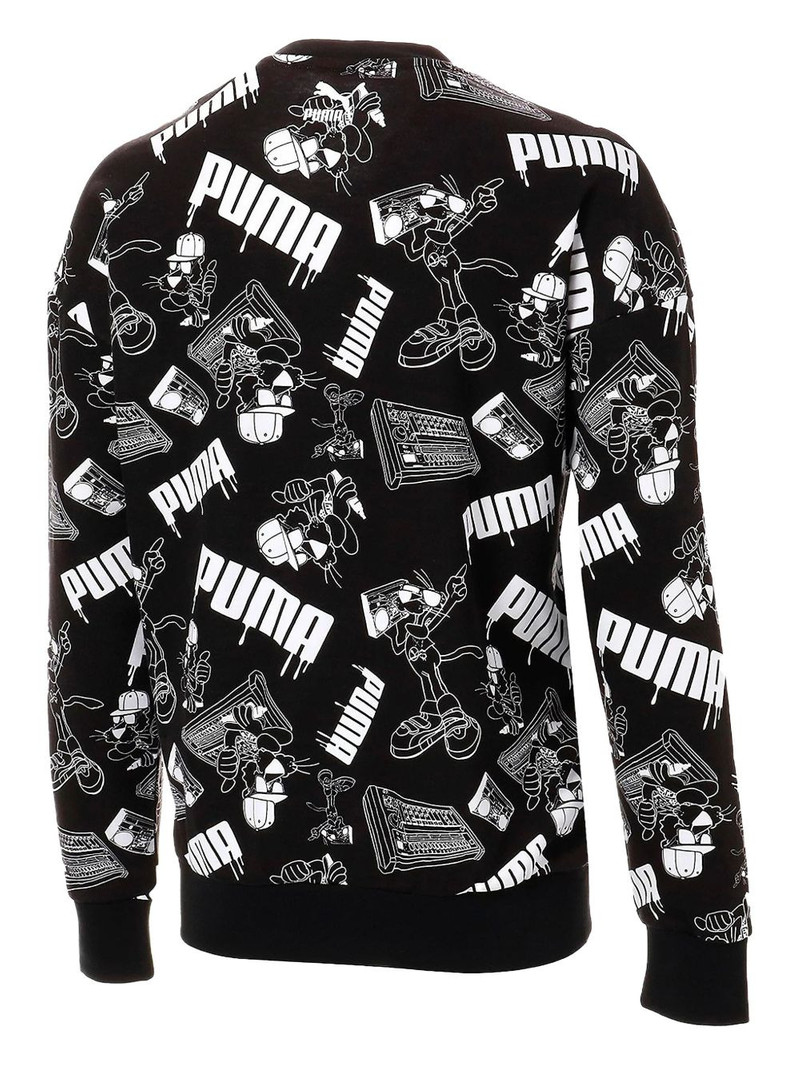 PUMA Super Puma Sound AOP graphic-print T-shirt outlook