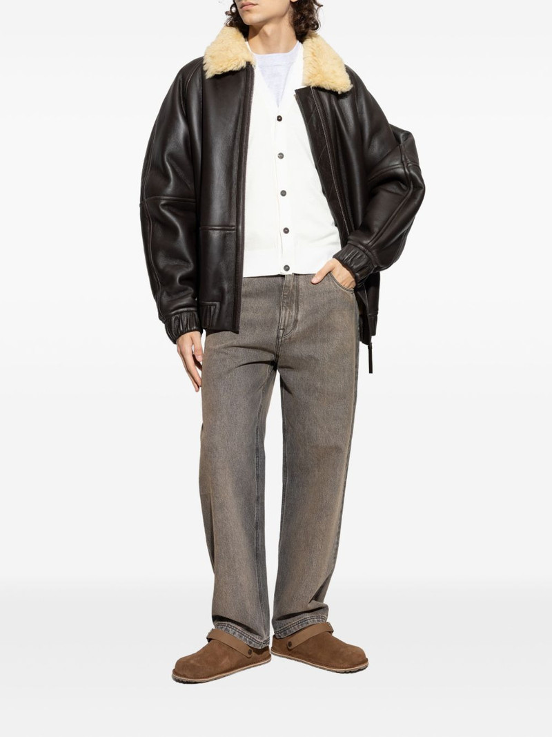 JACQUEMUS buttoned logo-embroidered cardigan outlook