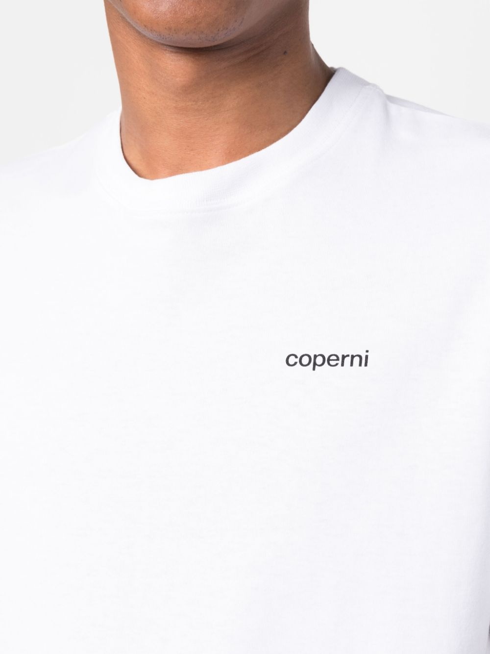 logo-print cotton T-shirt - 6