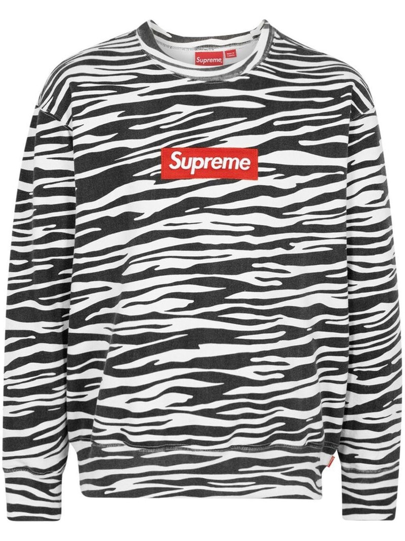 Box Logo crew-neck sweatshirt 1