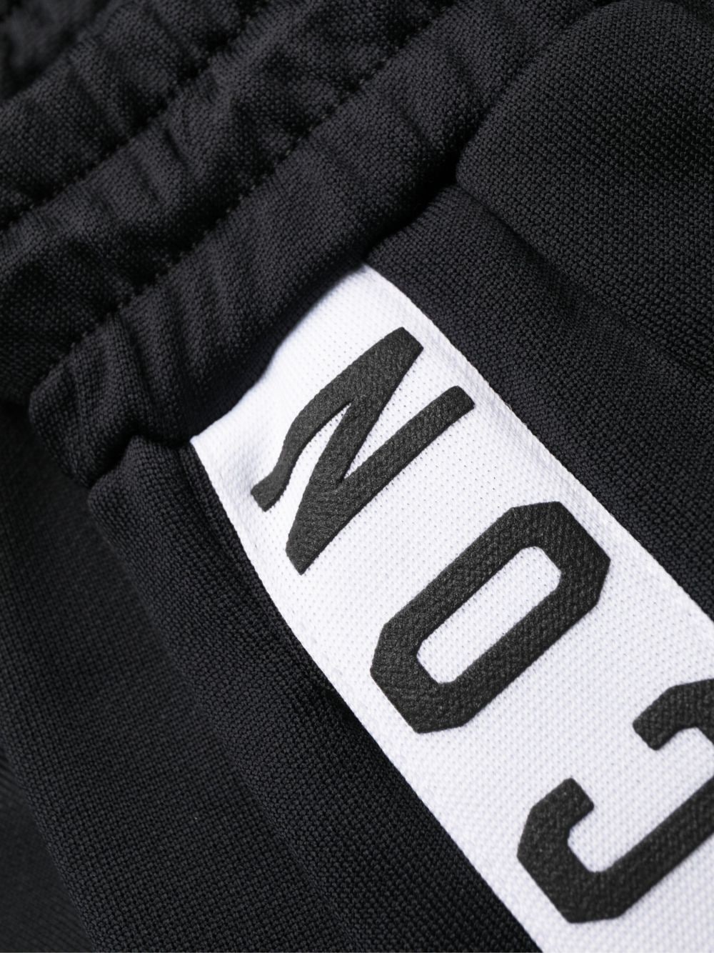 logo-tape wide-leg track pants - 6