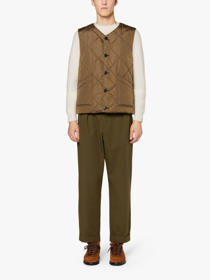 Mackintosh HIG MOCHA QUILTED NYLON LINER VEST | GQM-204 outlook