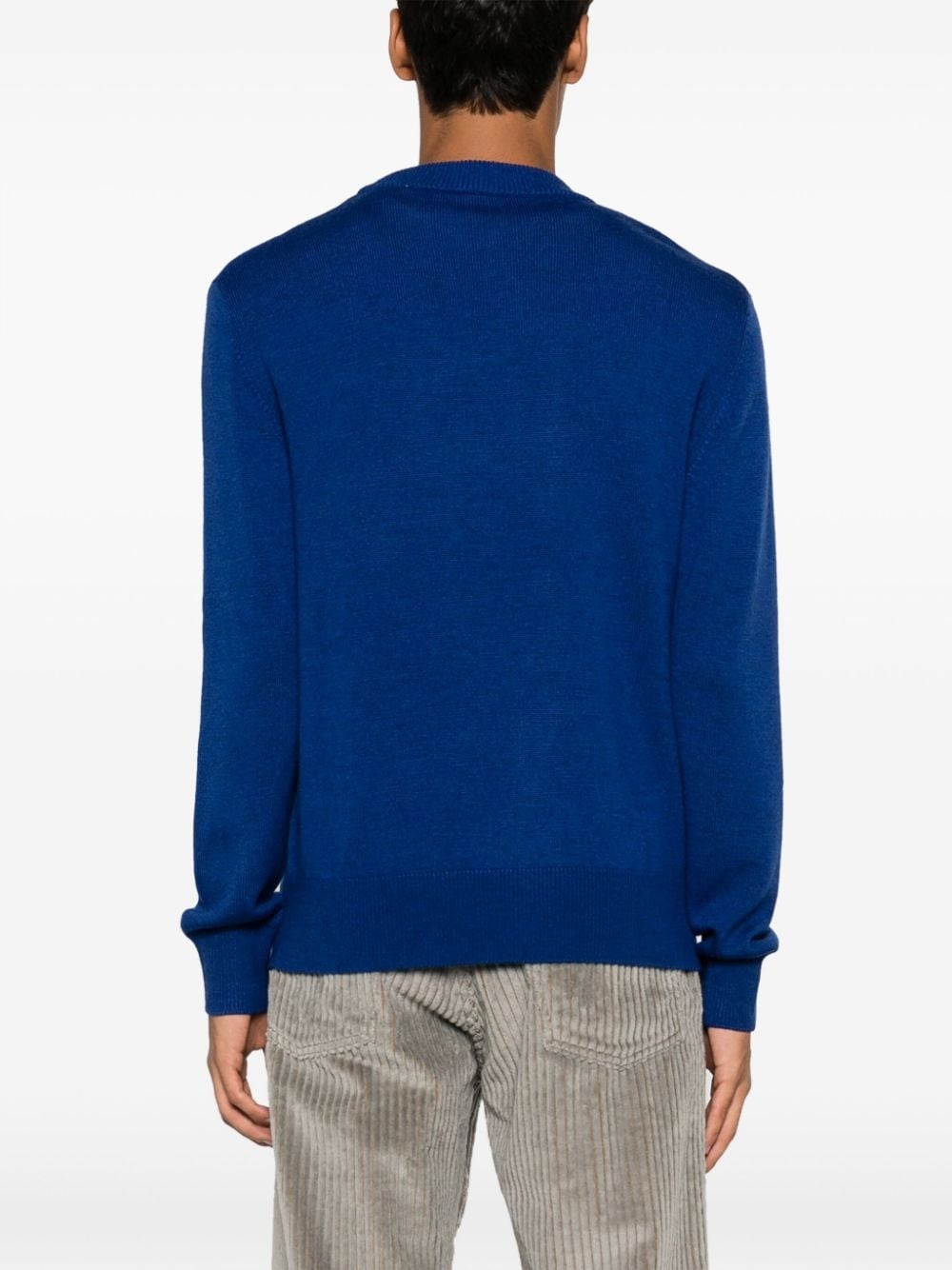 crew-neck merino-wool jumper - 4