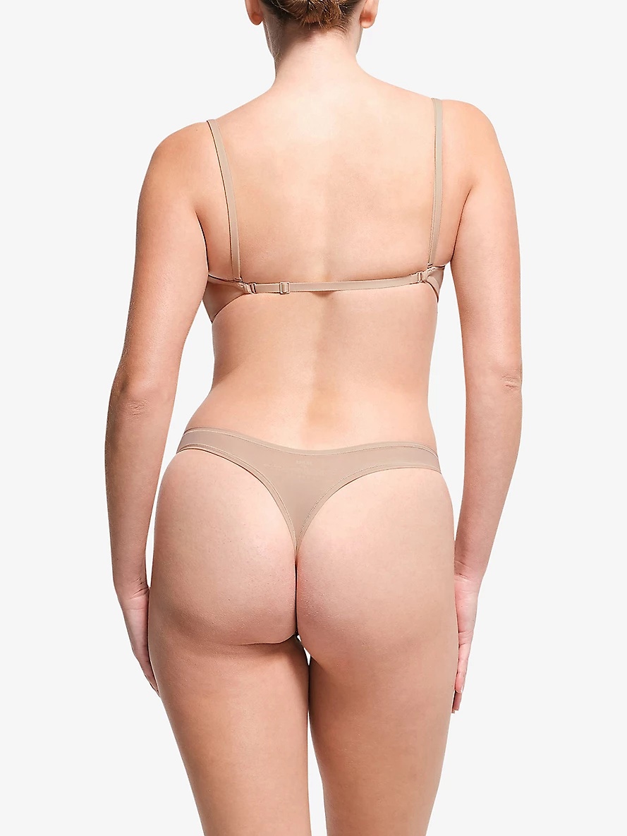 Multiway underwired stretch-woven bra - 4