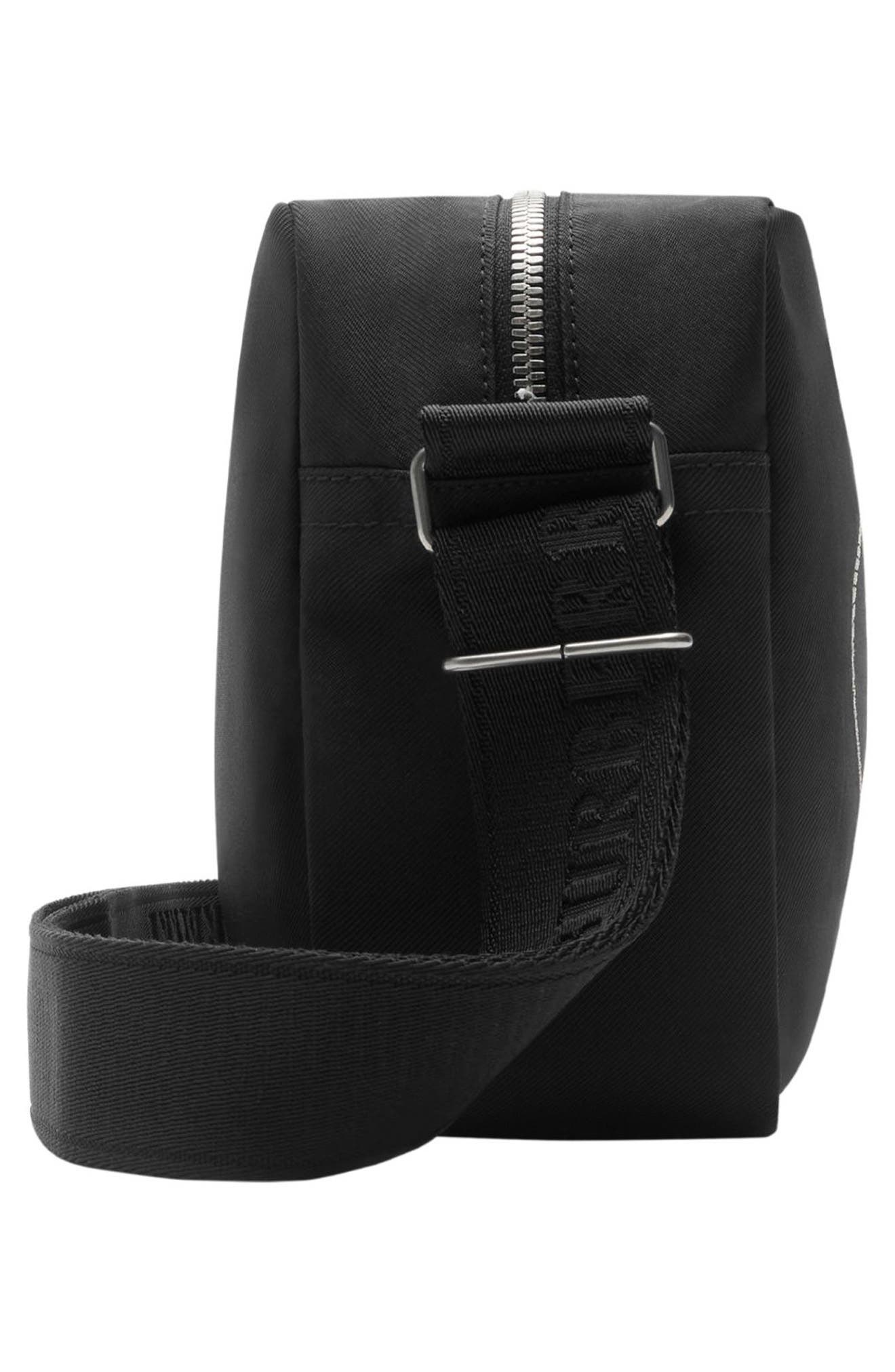 burberry Orkney EKD Canvas Crossbody Bag in Black at Nordstrom - 3
