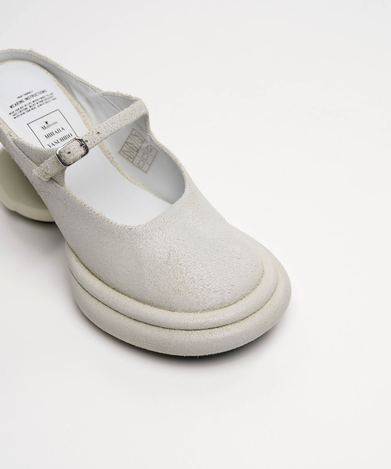 Duck Heel Suede Mule 16