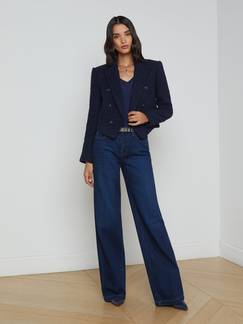 Lila Open-Front Blazer 6