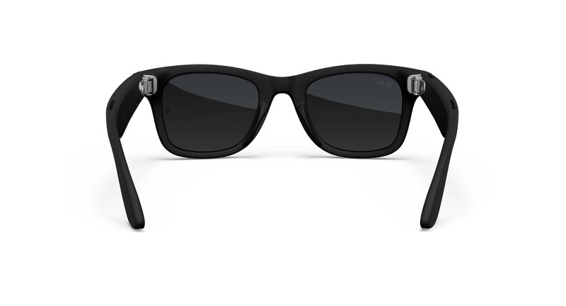 Ray-Ban Meta Wayfarer (Gen 2) Matte Black Polar Gradient Graphite Lenses 5