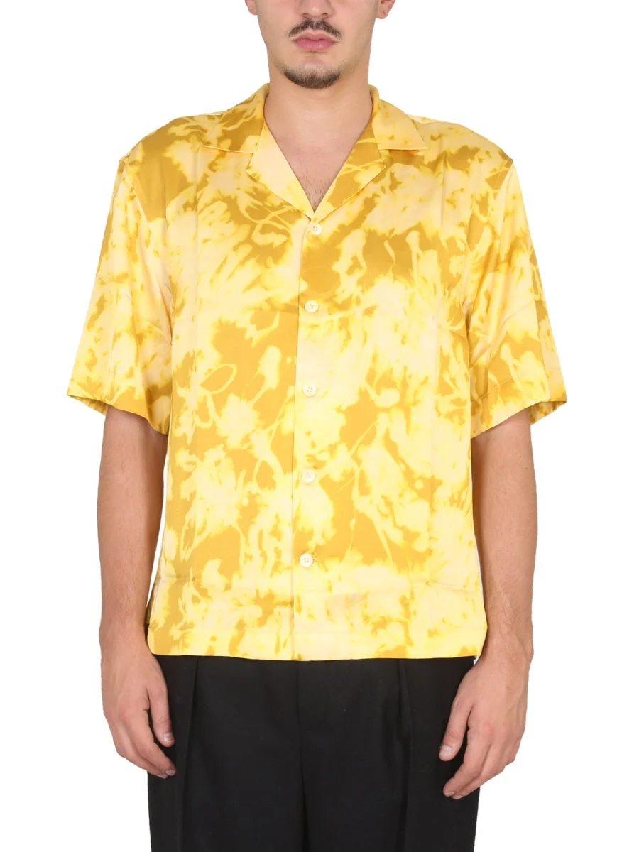 Dries Van Noten Floral Print Field Collar Shirt - 1