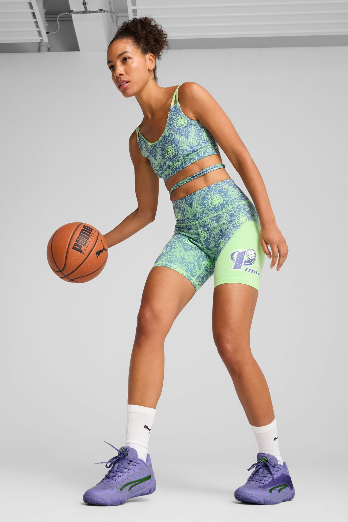 STEWIE x LACE EM UP Women's Bike Shorts - 5