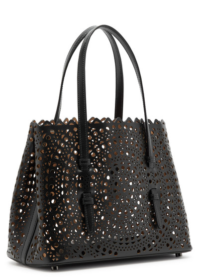 Alaïa Mina 25 leather top handle bag outlook