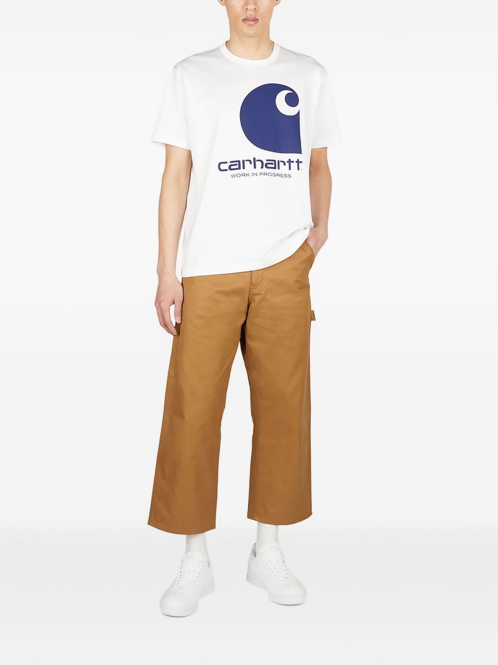 x Junya Watanabe logo-print T-shirt - 2