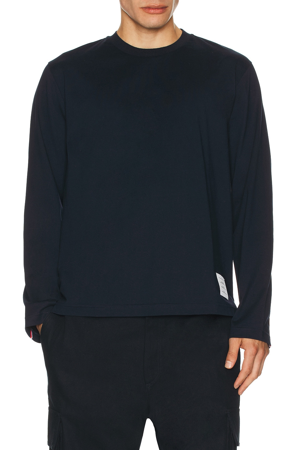 Oversized Long Sleeve Tee - 4