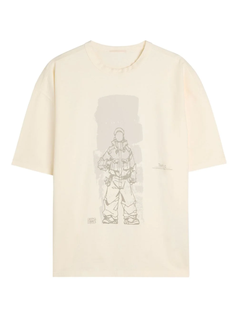 graphic-print T-shirt - 1