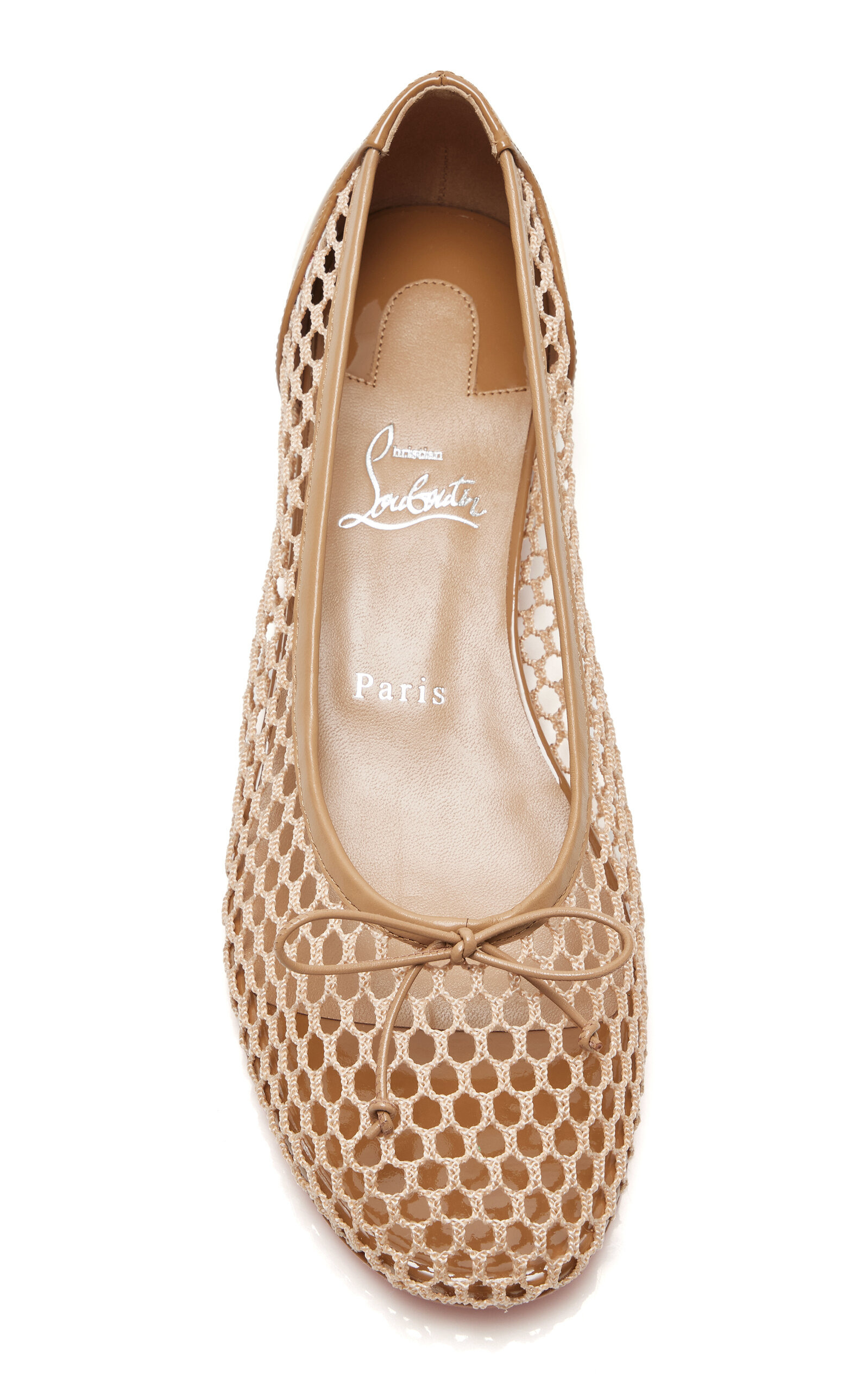 Sweetie Jane Mesh-Cotton Ballet Flats tan - 3