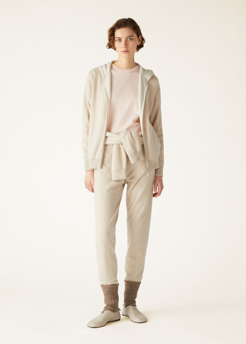 Loro Piana Duo Hooded Bomber Sweater outlook