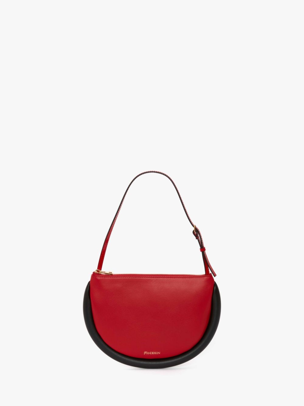 BUMPER-MOON LEATHER SHOULDER BAG - 1