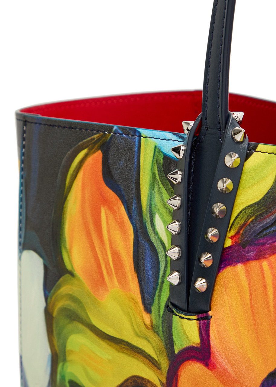 Christian Louboutin Cabata Floral-print Leather Tote bag - 3