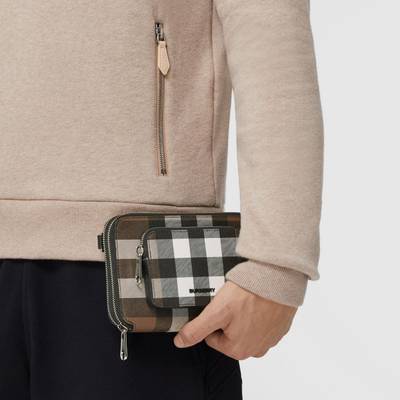 Burberry Check and Leather Crossbody Bag outlook