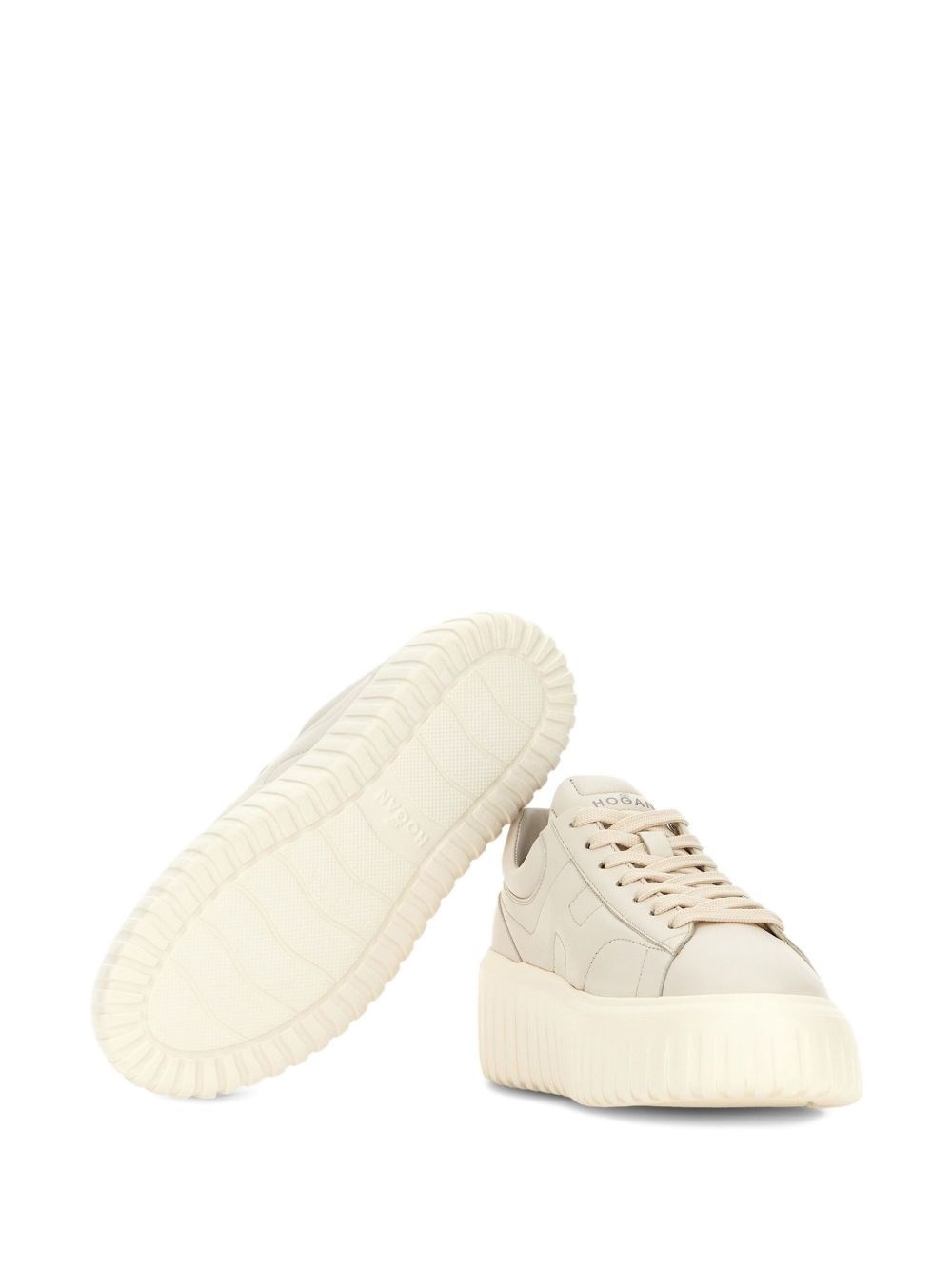 H-Stripes leather sneakers - 4