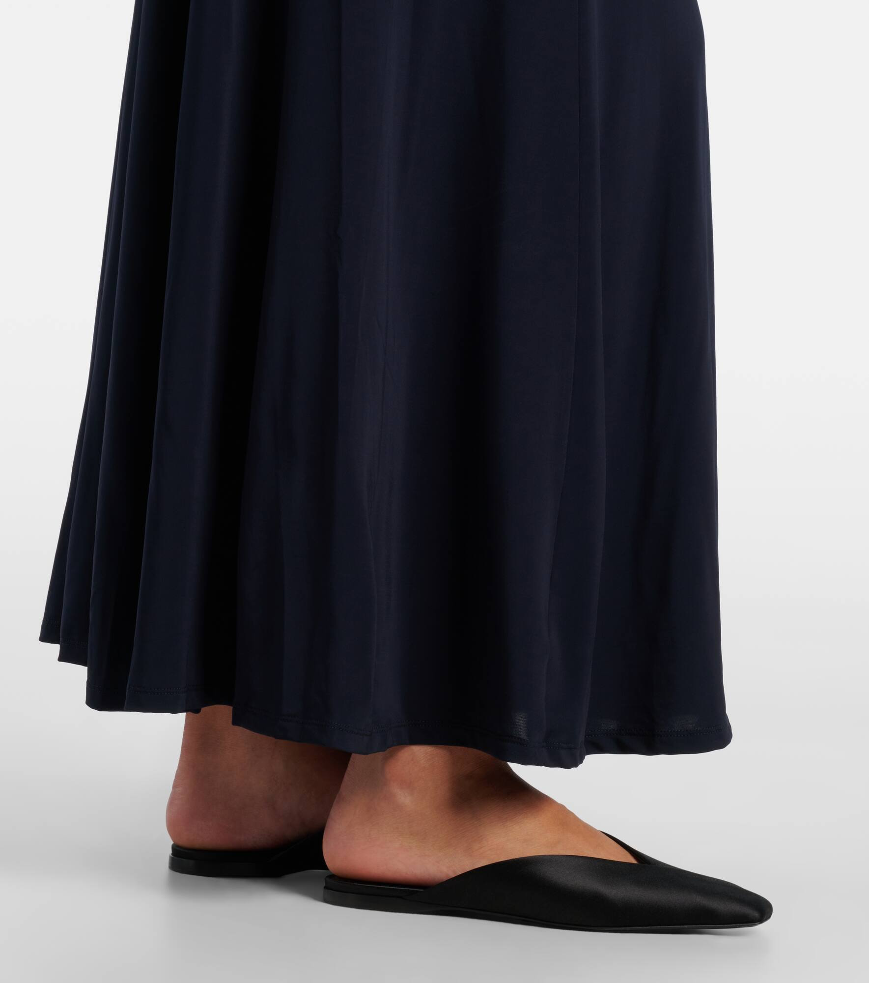 Eadan draped jersey midi dress - 5