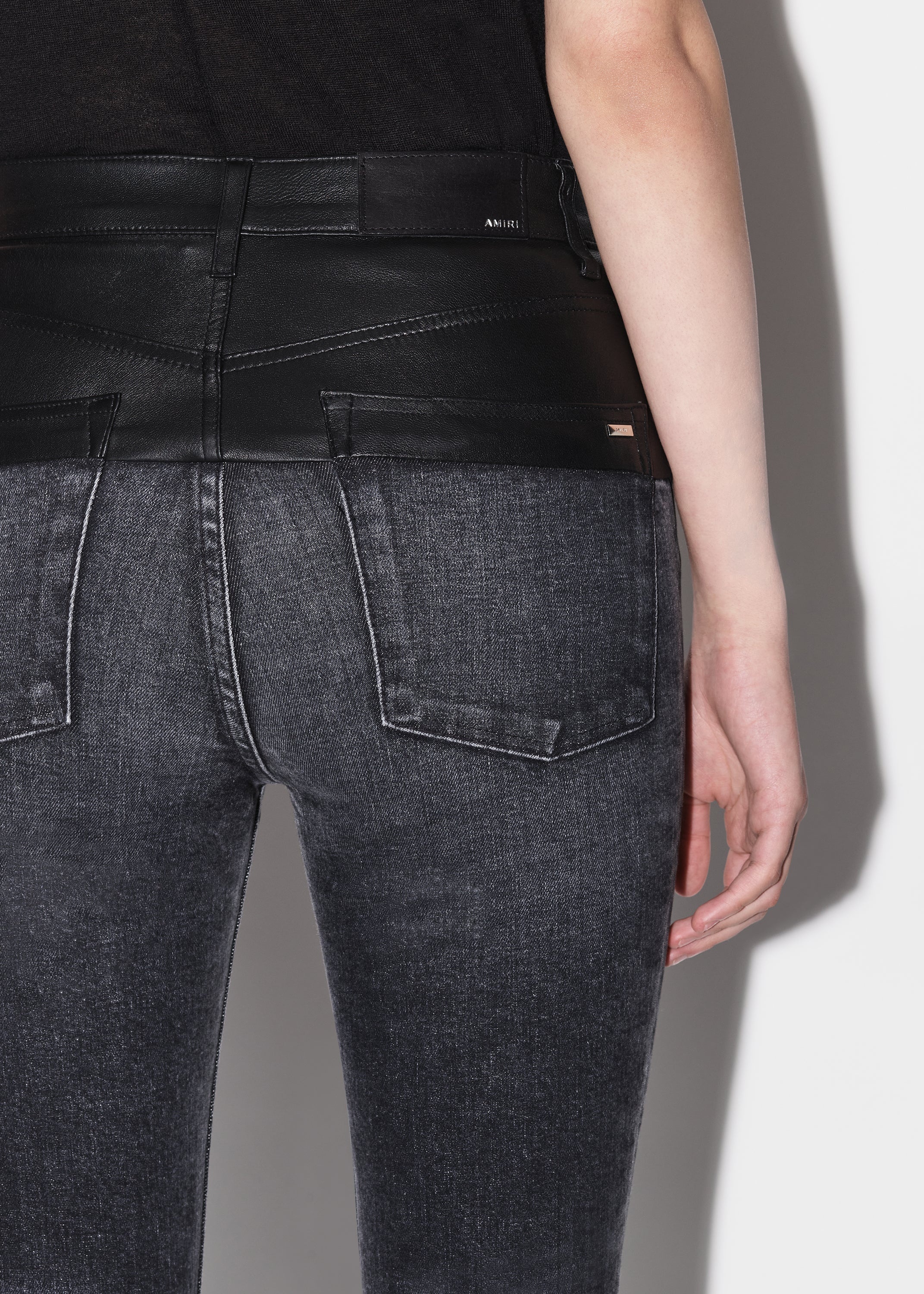 HYBRID SKINNY W/ LEATHER - 7