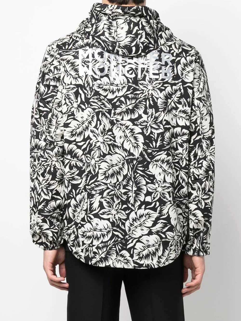 graphic-print hooded jacket - 4