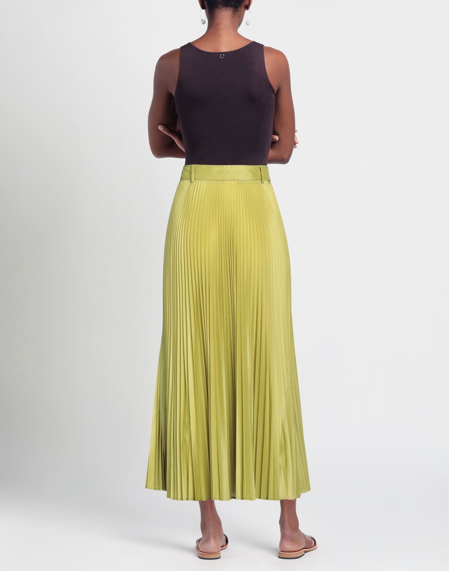 Acid green Women's Maxi Skirts - 3