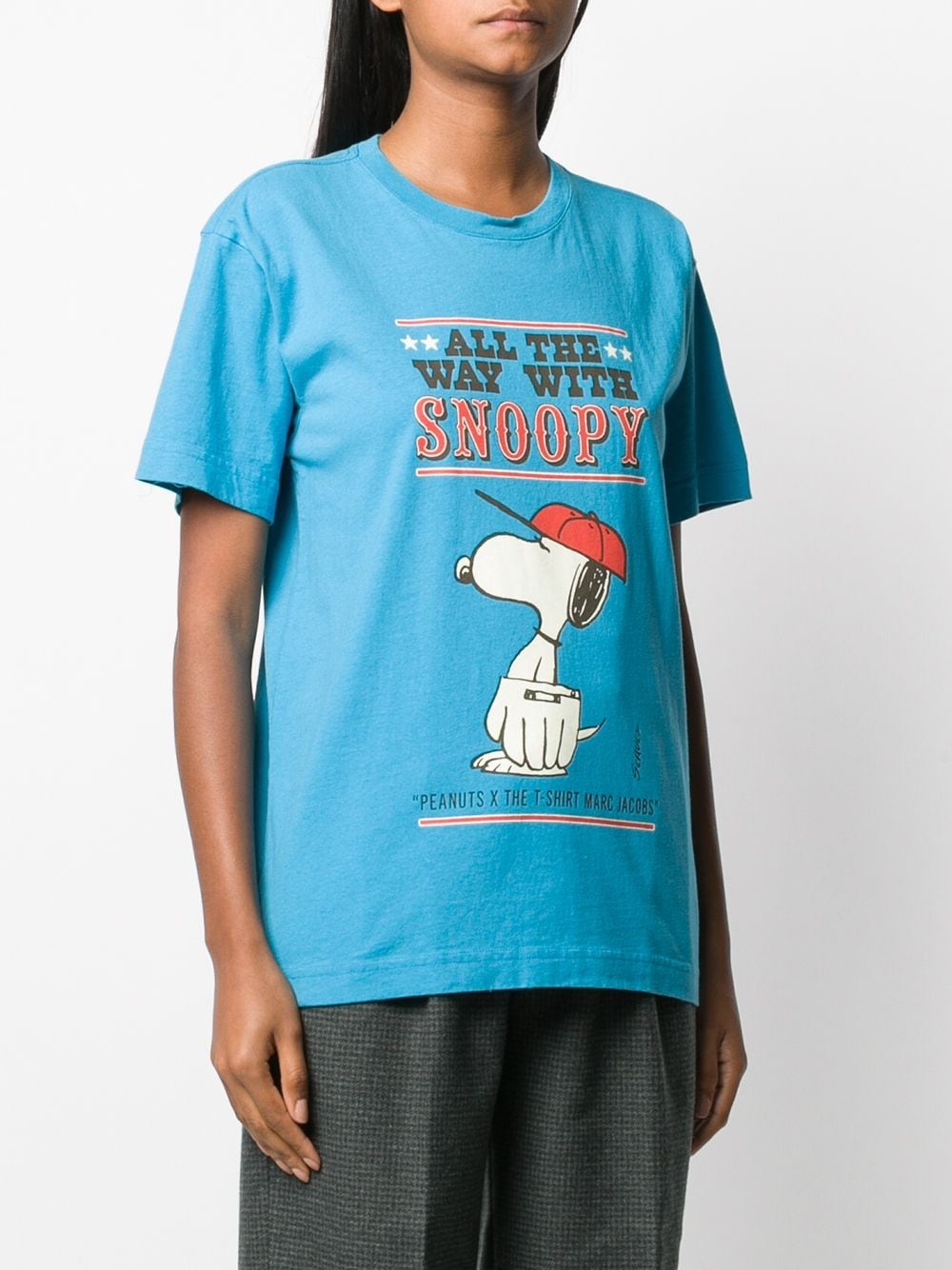 x Peanuts graphic print T-shirt - 3