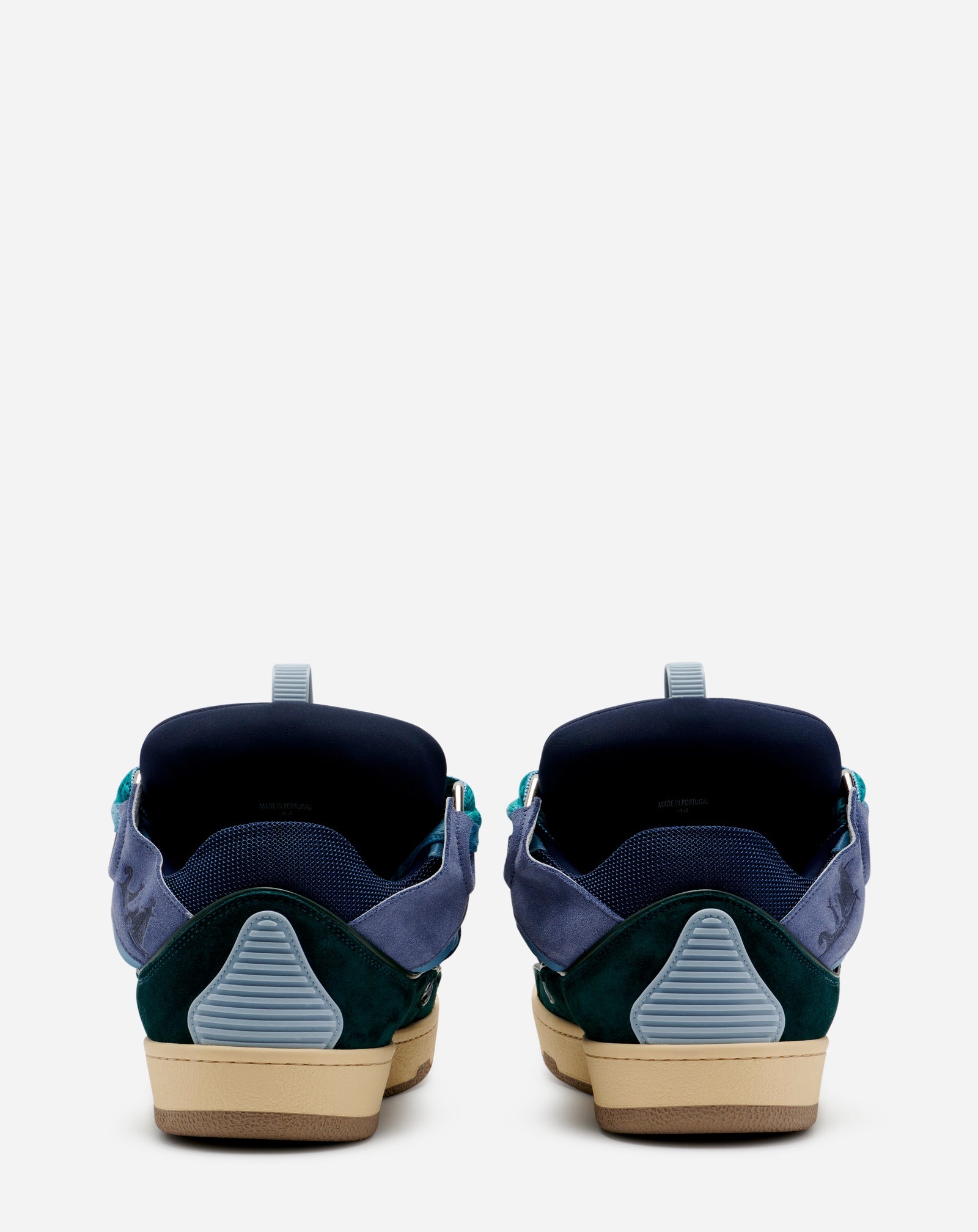 LEATHER CURB SNEAKERS - 6