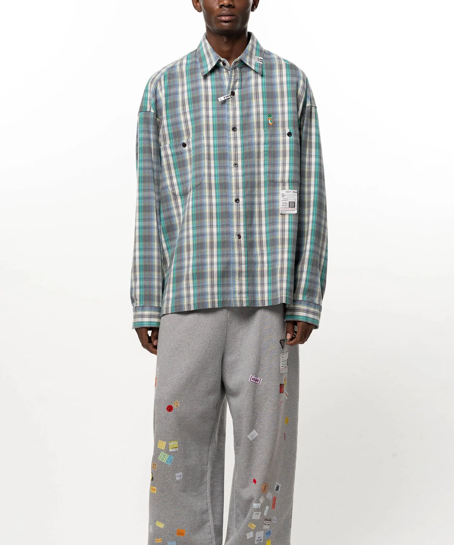 Check Long Sleeve Shirt - 1