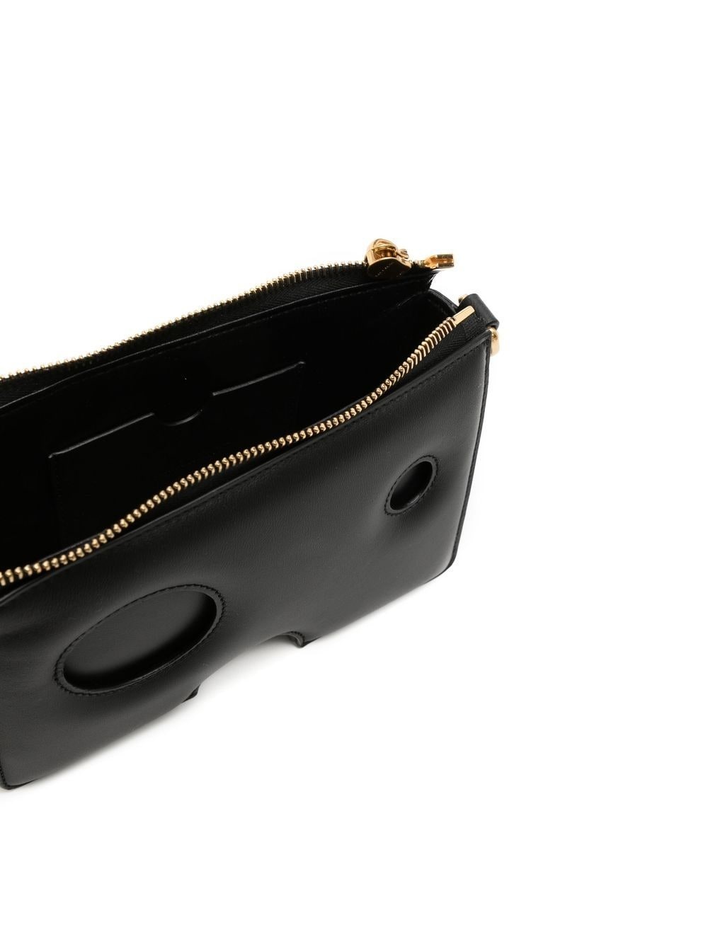 Burrow leather shoulder bag - 5