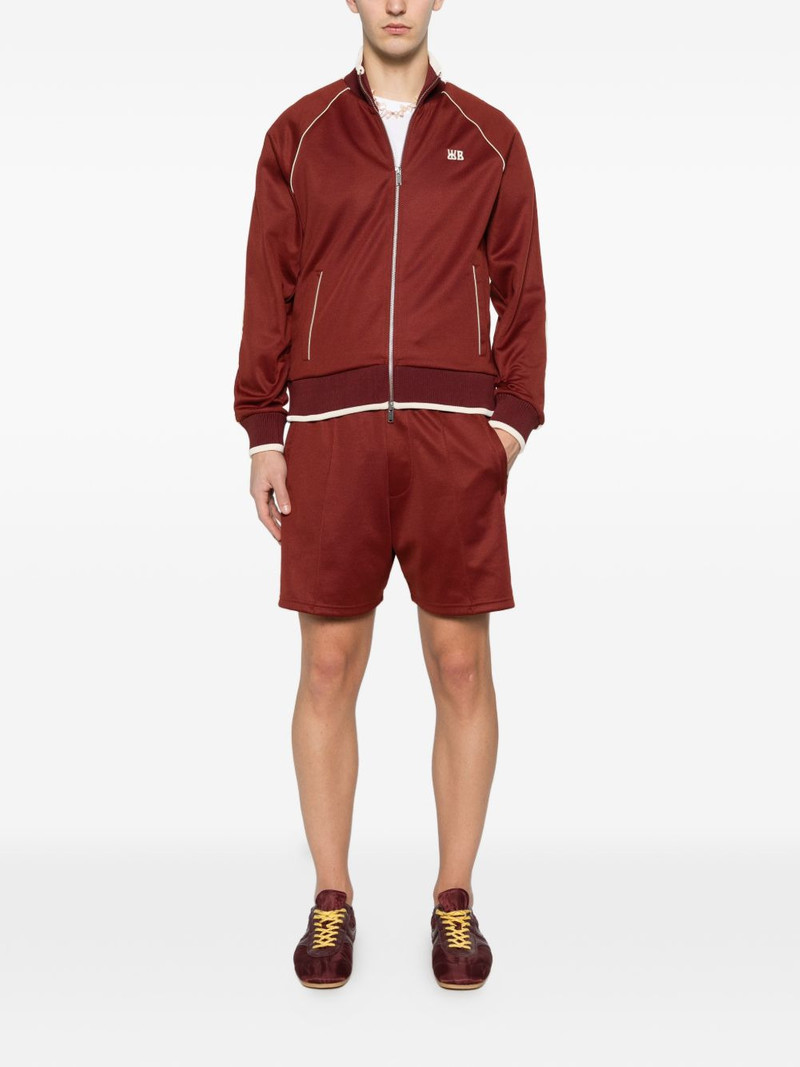 WALES BONNER Motion contrast-trim shorts outlook