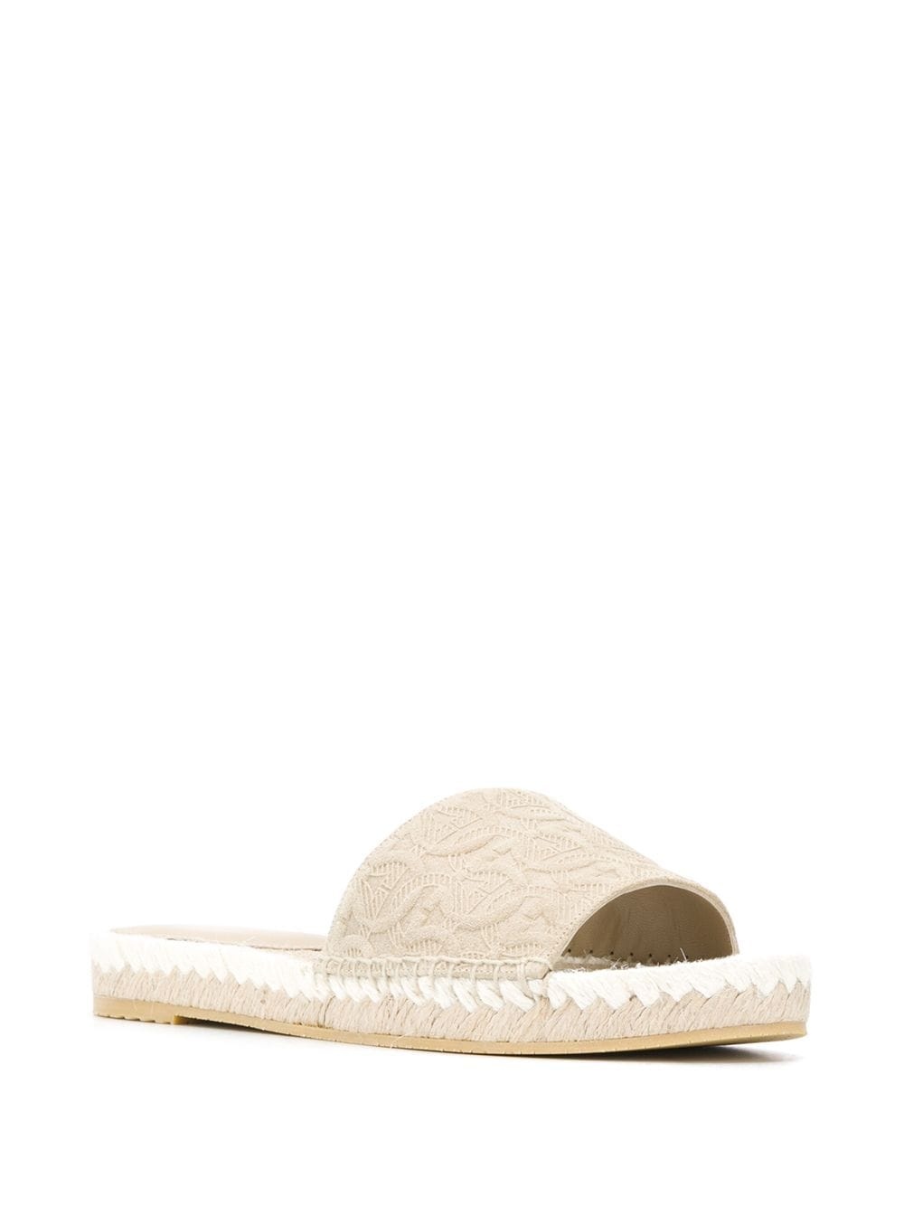 Gancini espadrille slides - 2