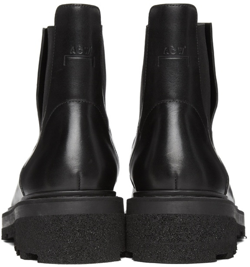 Black Oxford Chelsea Boots 4