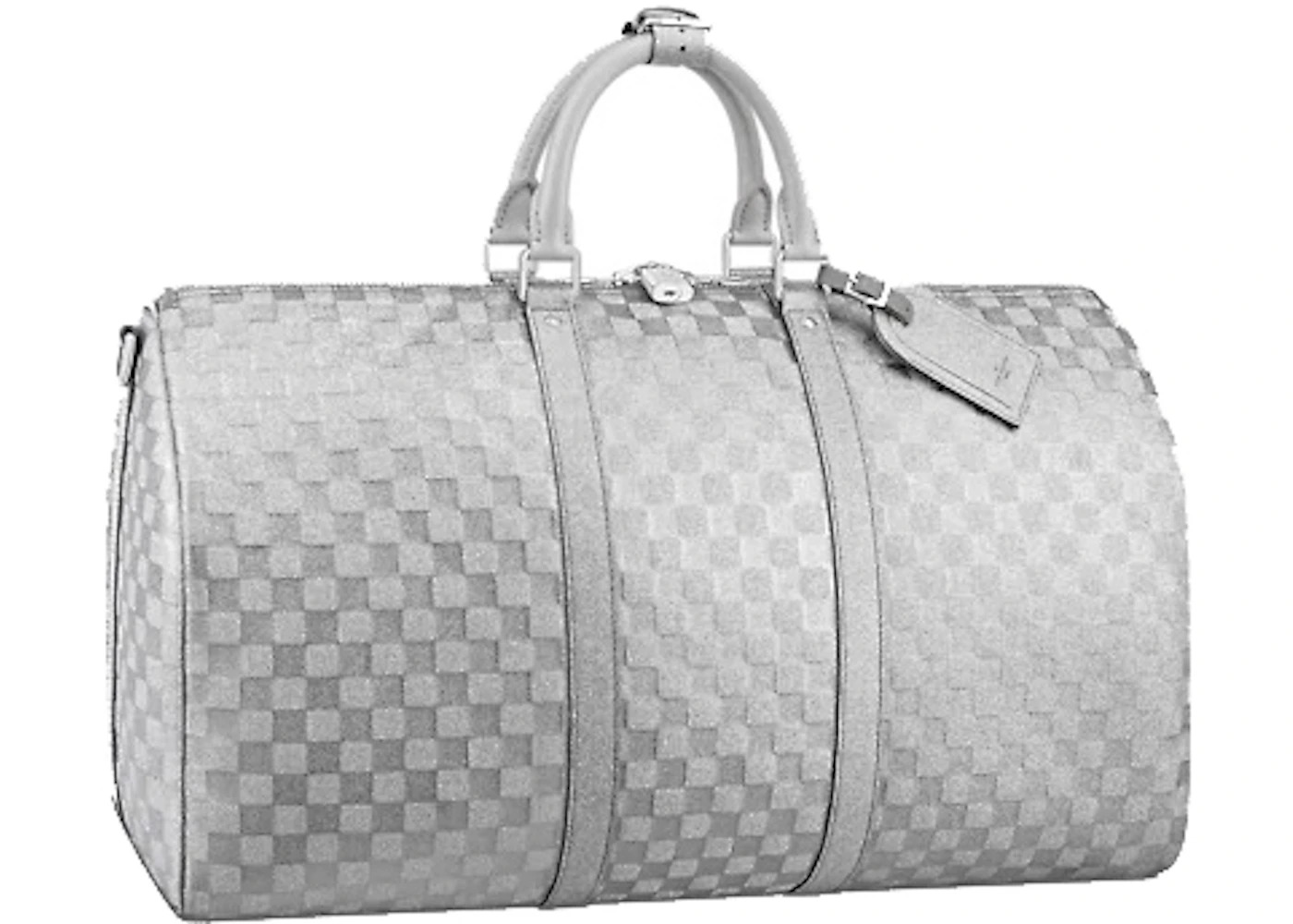 Louis Vuitton Keepall 50B Glitter Silver - 2
