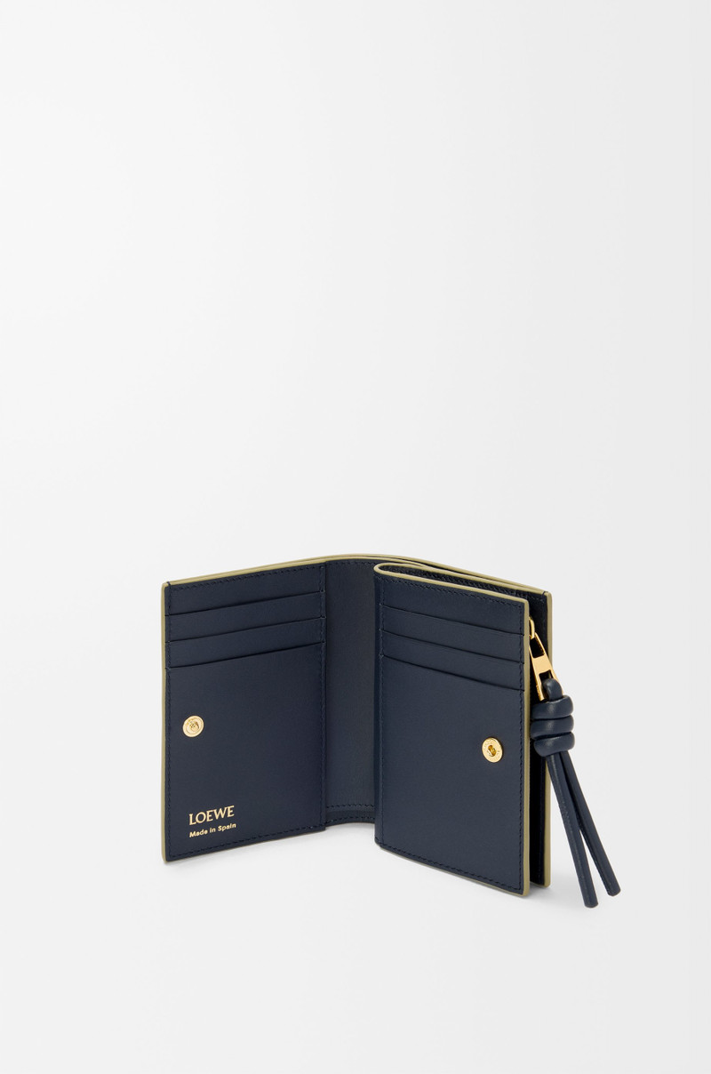 Loewe Knot compact wallet in shiny nappa calfskin outlook