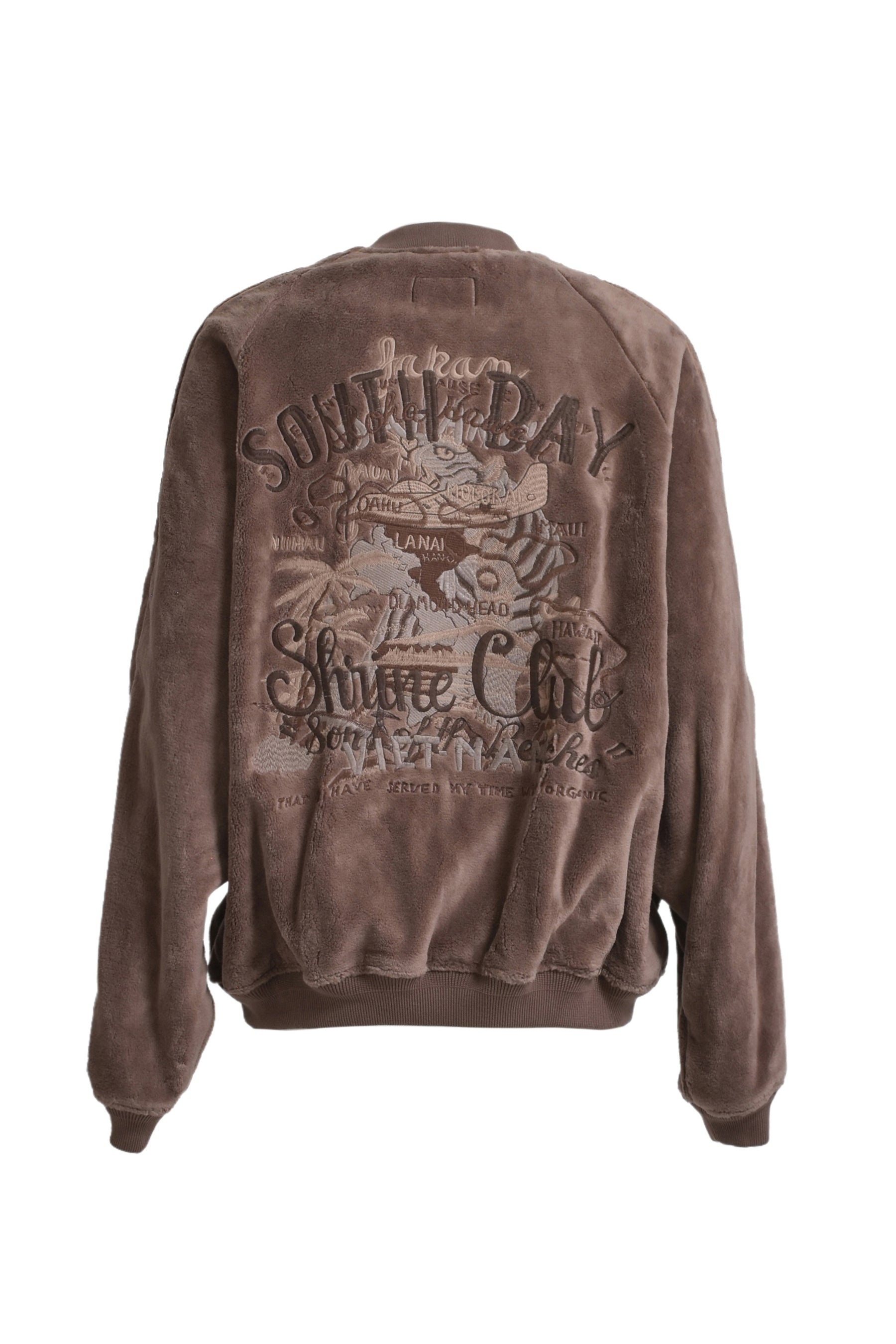 ダブレット CHAOS EMBROIDERY SPA VENIER JACKET doublet CHAOS EMBROIDERY “SPA”VENIER JACKET / BRW | nubiantokyo