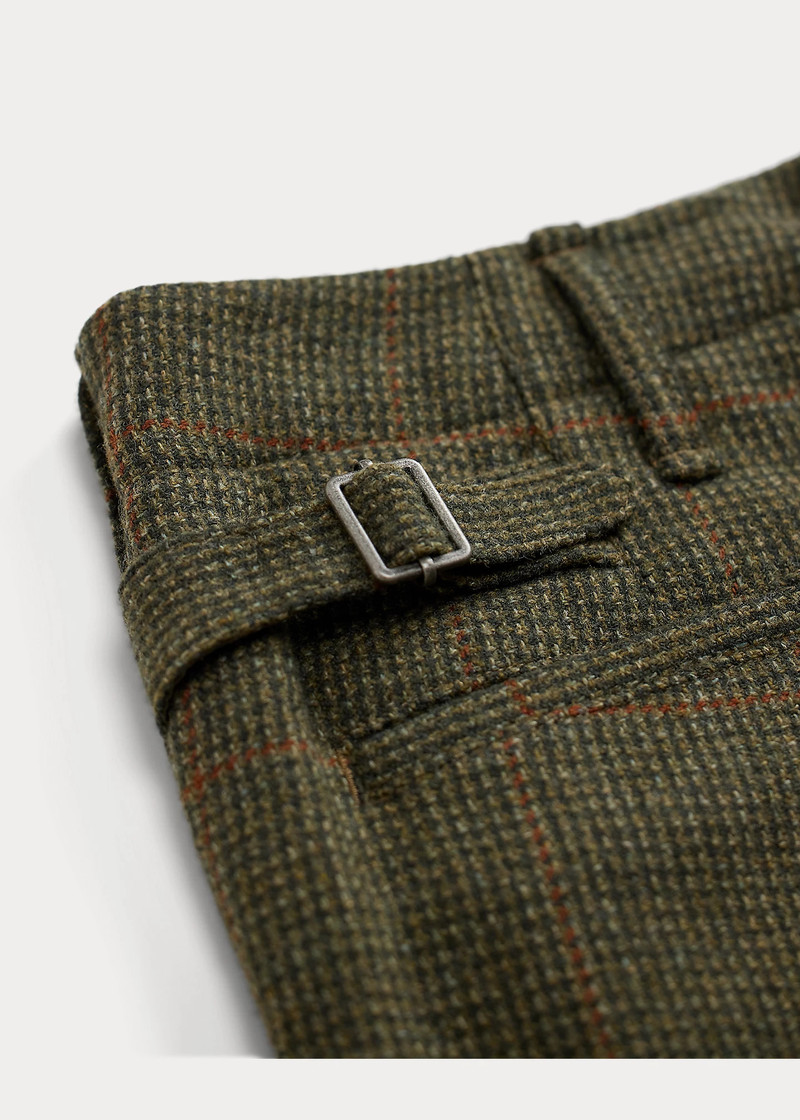 Windowpane Wool Tweed Officer’s Pant 9